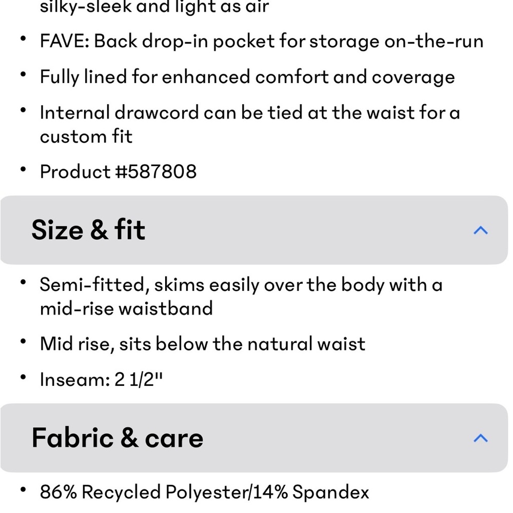 Athleta Coral Athletic Speedwork Running Shorts Large - Picture 9 of 14